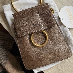 Like new Chloe bronze bag